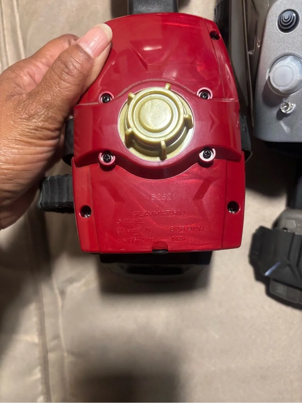 Playmation Avengers Home Base Display Stand - Red, White & Gold